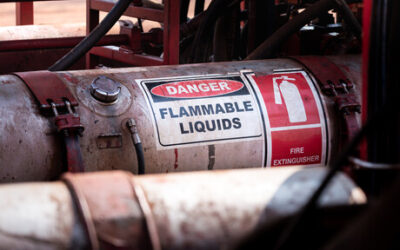 Gas cylinder explosion in tool of trade vehicle